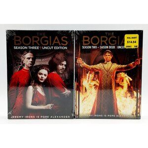 The Borgias Complete Jeremy Irons TV Series Season 2 & 3 NEW
